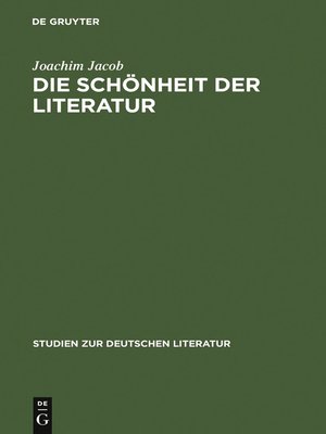 cover image of Die Schönheit der Literatur